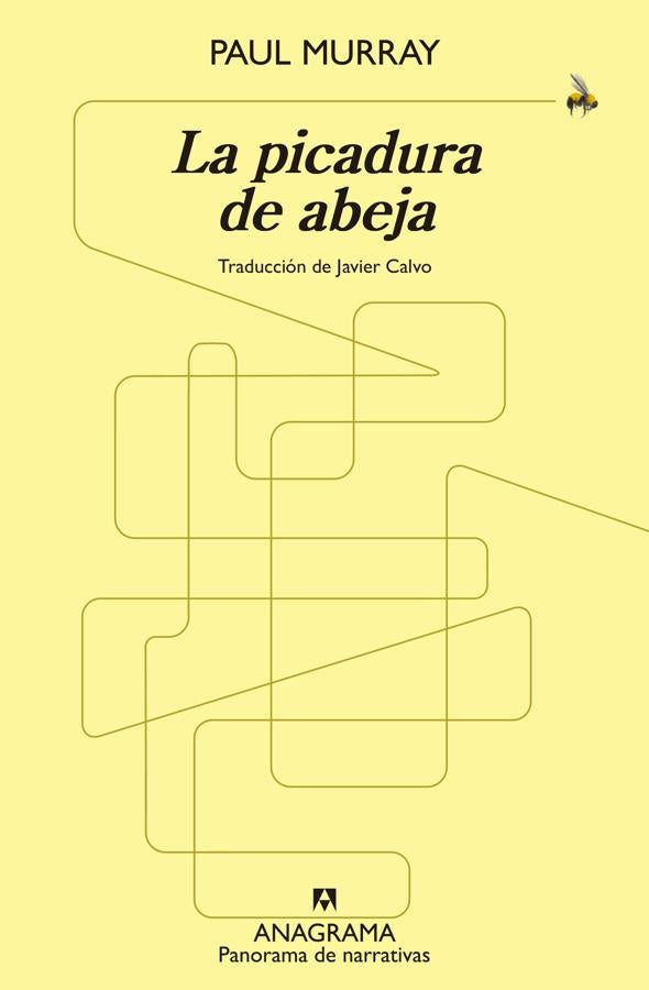 Couverture de l'abeille Sting, le roman de Paul Murray qui vient d'être publié dans notre pays. / Anagramme