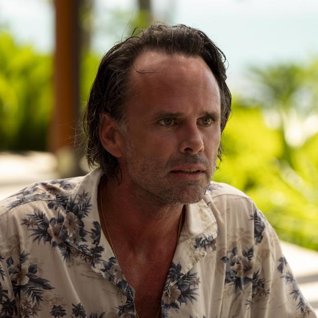 Cela pourrait être plus soigné, mais l'attractivité de Walton Goggins, à l'image en tant que Rick dans le Lotus blanc, est indéniable depuis des années.