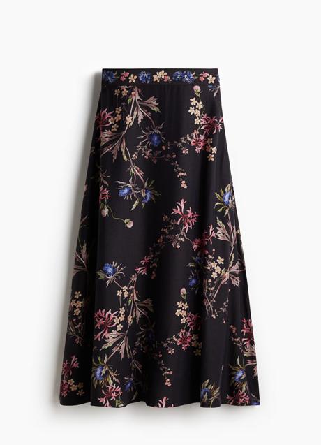 Jupe imprimée H&M (44,99 euros)