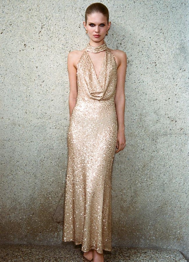 Robe Zara Sequin.