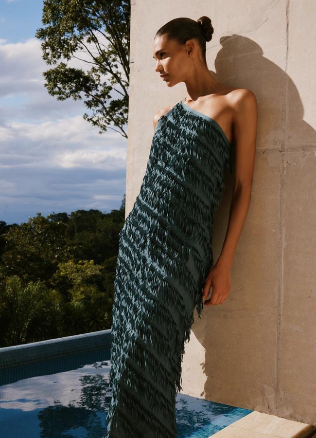 Robe Zara Fringe.