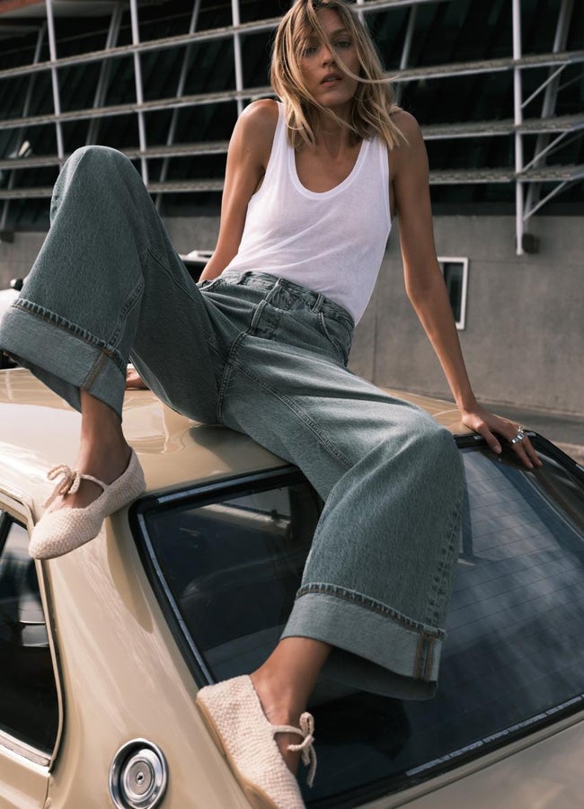 Jeans Baggy Zara.