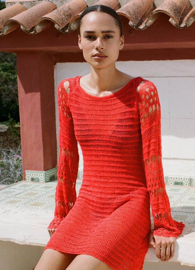 Robe zara courte.