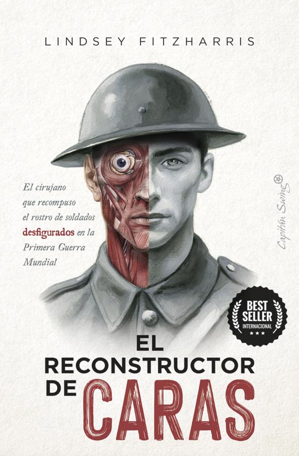 Couverture de la reconstructrice des visages, par Lindsey Fitzharris. / Capitaine Swing