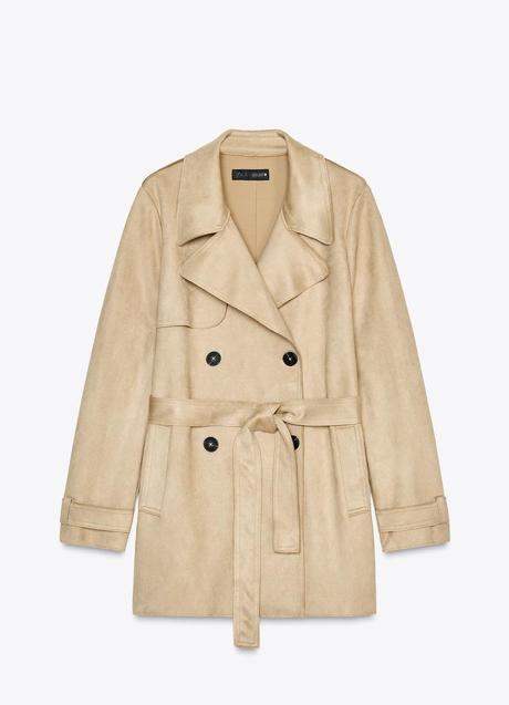 Short Trench de Zara (35,99 euros)