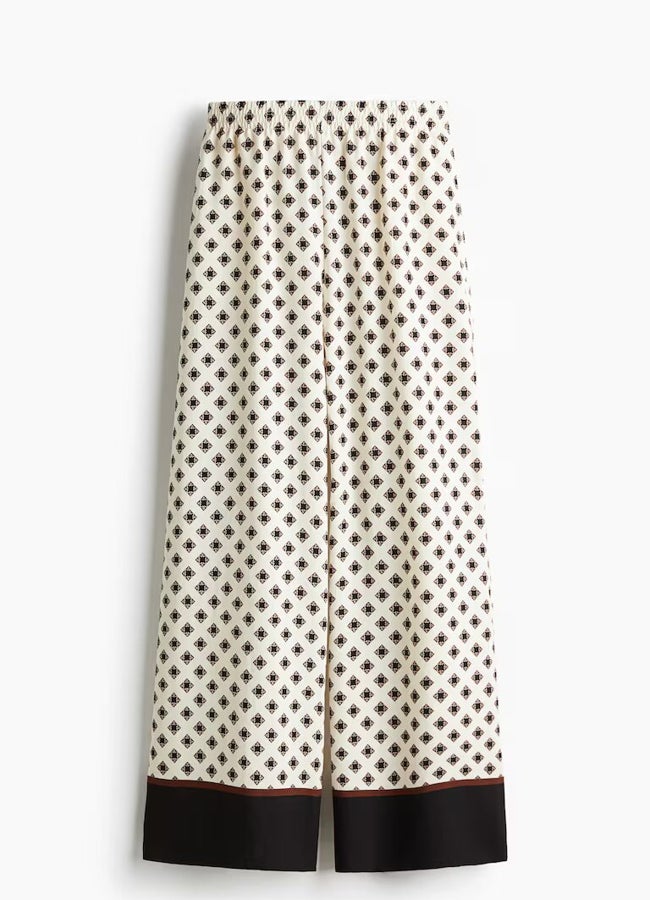 Pantalon imprimé Broad H&M.