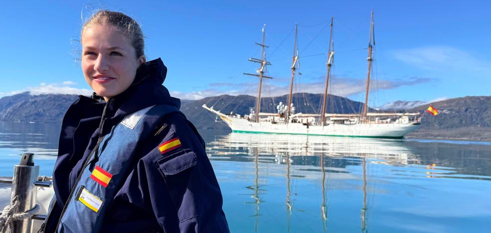 La vidéo non publiée de la princesse Leonor à Elcano: ses 4 mois de traversée