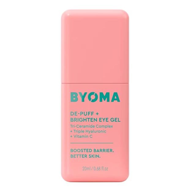 Byoma De-Puff et Brightten Eye Gel.