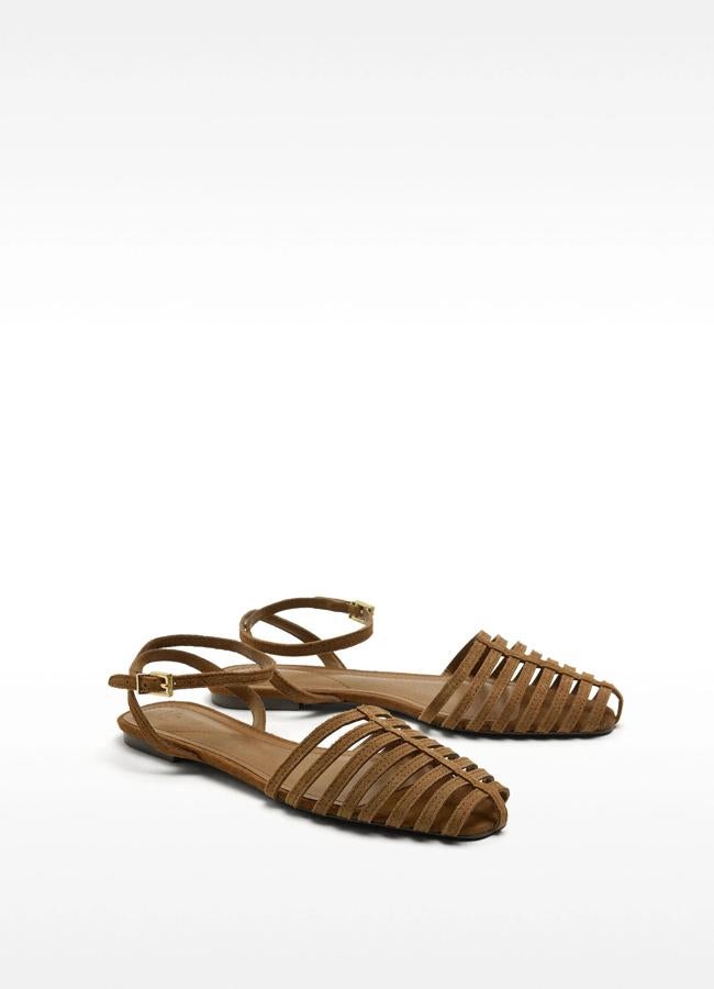 Sandales de corgreères en marron de Parfois.