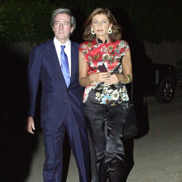 Alfonso de Borbón et Escasany et Marisa Yordi, à Madrid en 2003. 