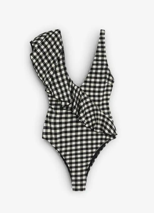 Swimsuit féminin avec Vichy Print et Scalpers Flyer (64,90 €)