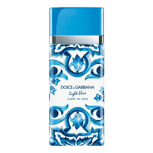 Capri bleu clair dans l'amour de Dolce & Gabbana. Prix: 135 euros