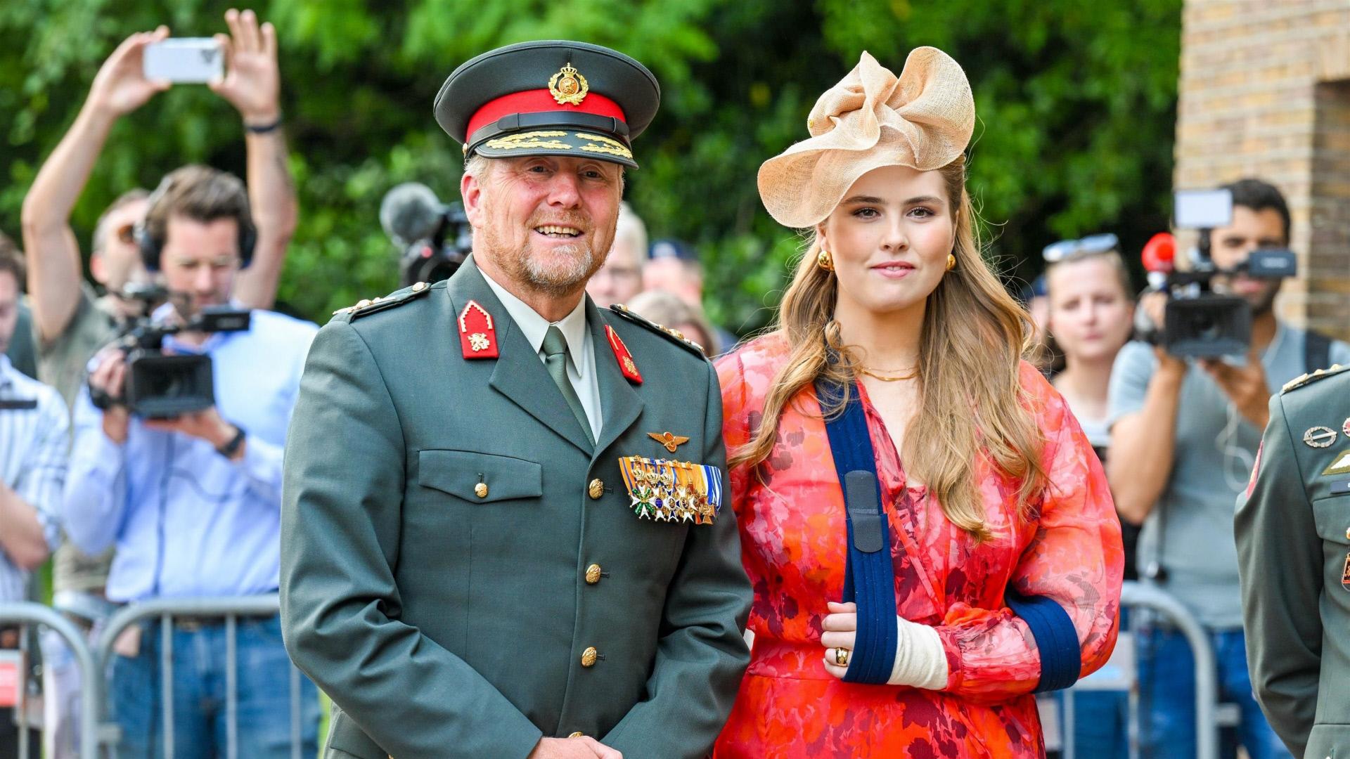 Amalia de Holland réapparaît après son opération avec la plus belle robe de fleur pour l'été