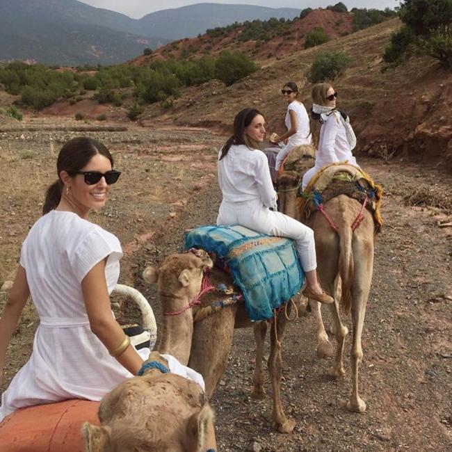 L'une des images de vacances les plus drôles de Sofia Palazuelo sur son profil Instagram.