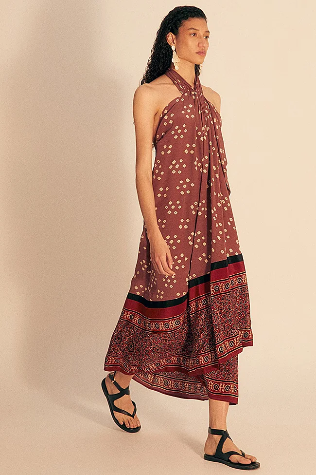 Robe imprimée Sfera (59,90 euros)
