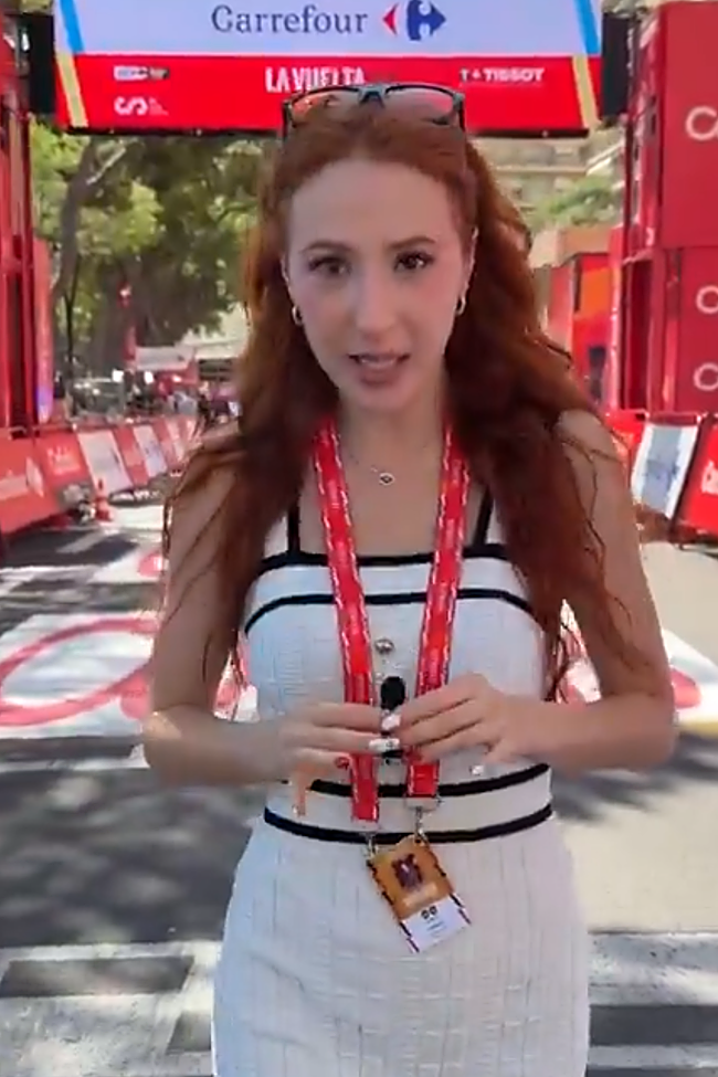 Eroal Jones en direct de la première étape de La Vuelta.