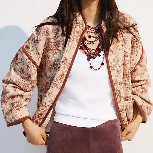 Kimono imprimé de Ça Ou Cela, 79,90 euros.
